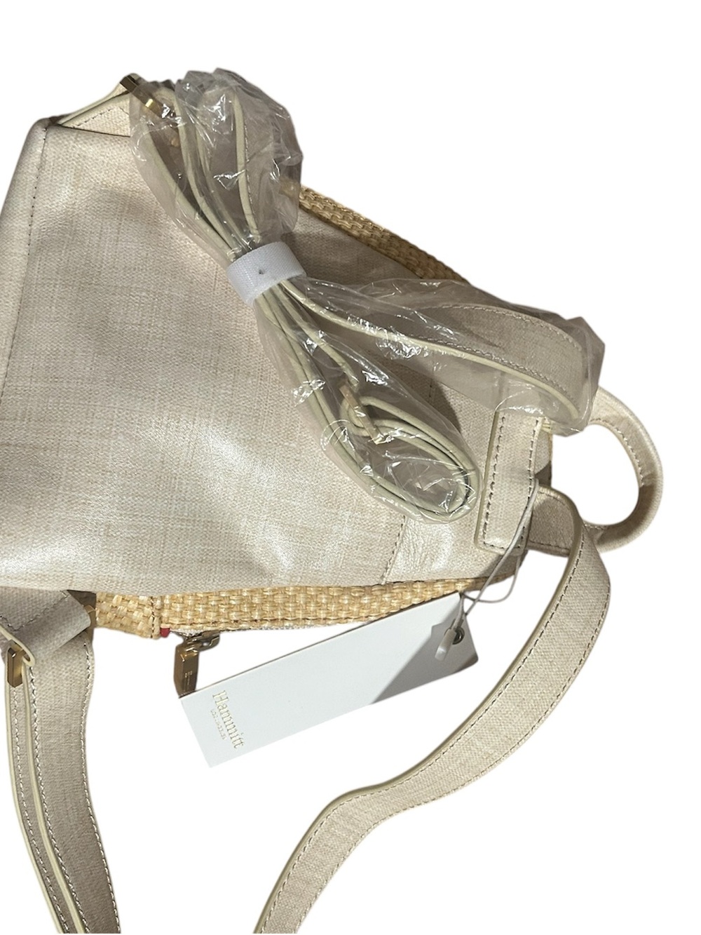Hunter | Ricotta Raffia/Brushed Gold | Sml - Picture 3 of 6